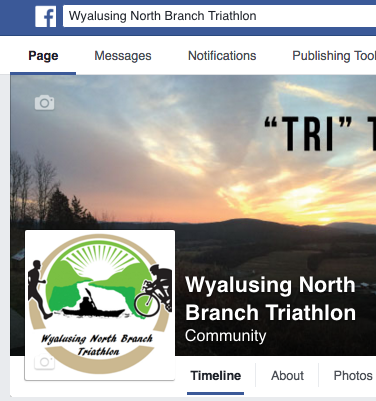 Follow the Triathlon on Facebook!